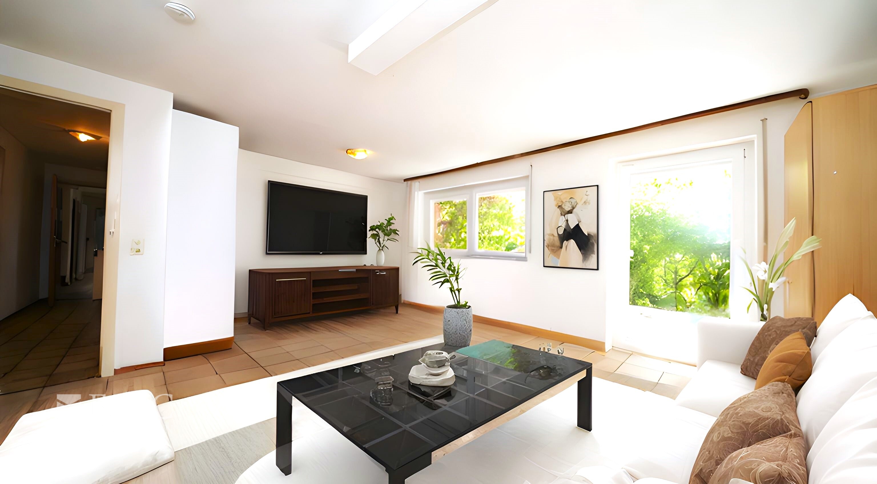Wohnzimmer UG Visualisiert
